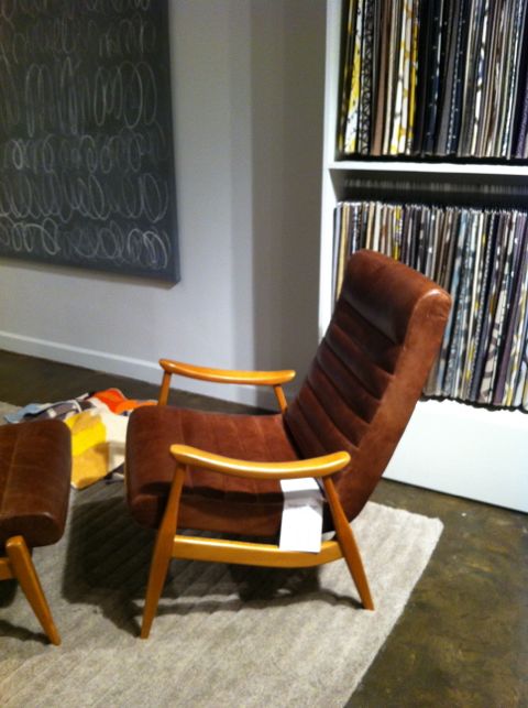 Dwell Studio Leather Chair