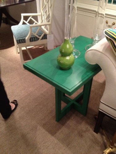 colorful side table