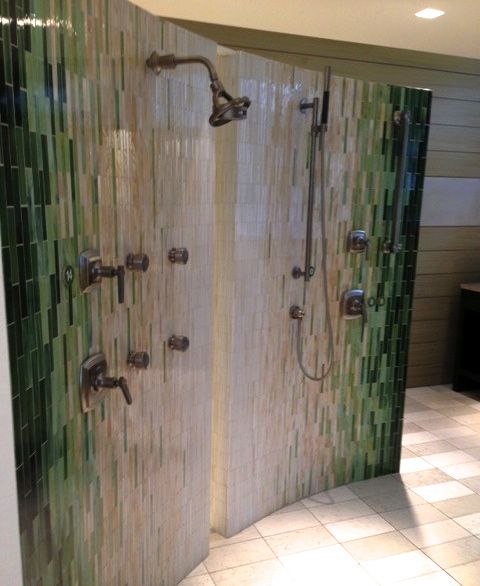 Mosaic Tile Shower Design- MDI